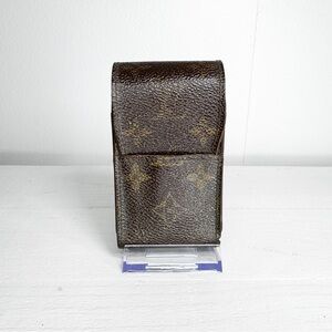 Louis Vuitton Vintage Monogram Cigarette Case / Small Pouch – Made in France